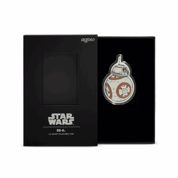 2025 $2 Star Wars™ BB-8™ 1oz Silver Proof Coin - Image 6