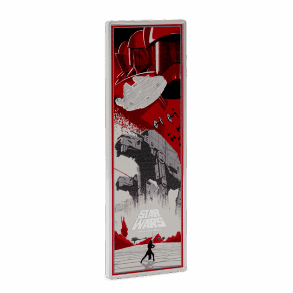 2025 $5 Star Wars™ The Last Jedi™ 3oz Silver Proof Coloured Coin