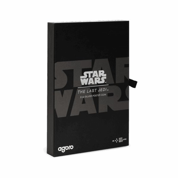 2025 $5 Star Wars™ The Last Jedi™ 3oz Silver Proof Coloured Coin - Image 5