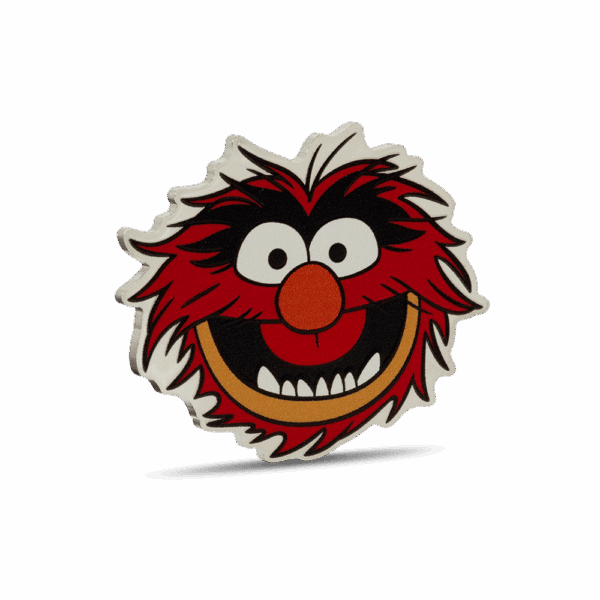 2025 $2 Disney The Muppets - Animal 1oz Silver Proof Coin