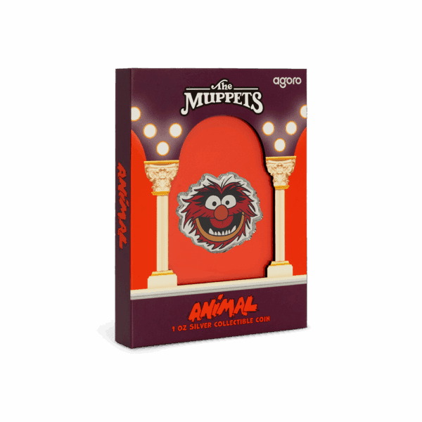 2025 $2 Disney The Muppets - Animal 1oz Silver Proof Coin - Image 5
