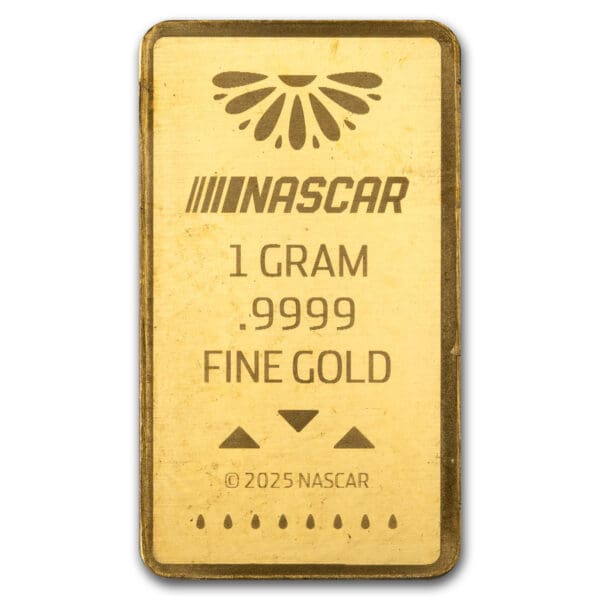 NASCAR International Cup: Mexico City 1g Gold Bar - Image 4