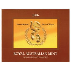 1986 7 Coin RAM UNC Australian Mint Set
