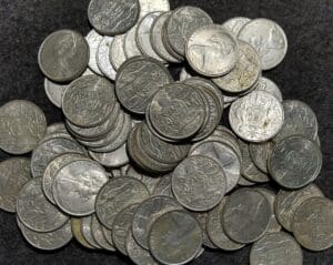 1966 50c Australian Silver Coin