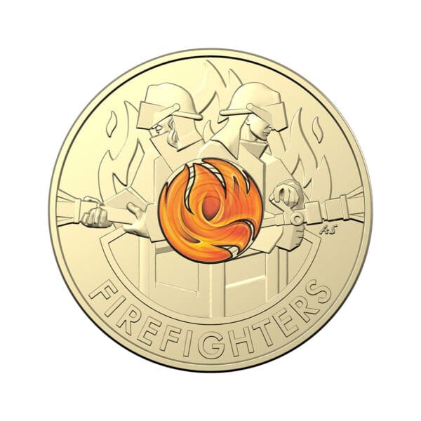 2020 $2 Australia's Firefighters Brave Coloured Carded Coin - Image 2