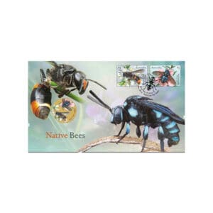 2019 $1 Native Bees Perth Mint Coloured PNC