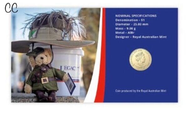 2023 RAM Legacy 100 Centenary $1 PNC with Envelope Privy Mark - Image 2