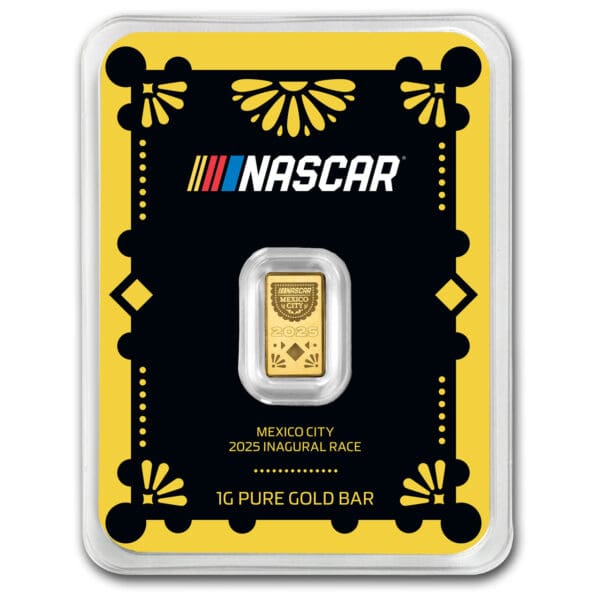 NASCAR International Cup: Mexico City 1g Gold Bar