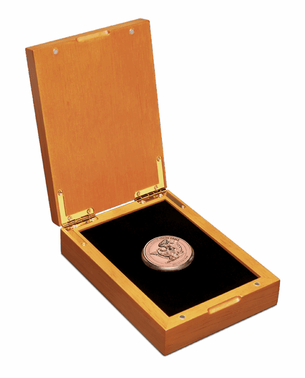 2025 $100 Wedge-Tailed Eagle 1oz Rose Gold Reverse Proof Ultra High Relief Coin - Image 4