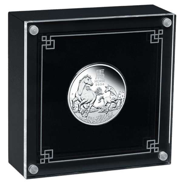 2026 50c Year of the Horse 1/2oz Silver Proof Coin - Image 3