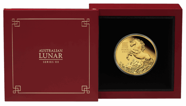 2026 $100 Year of the Horse 1oz Gold Proof Coin - Image 5