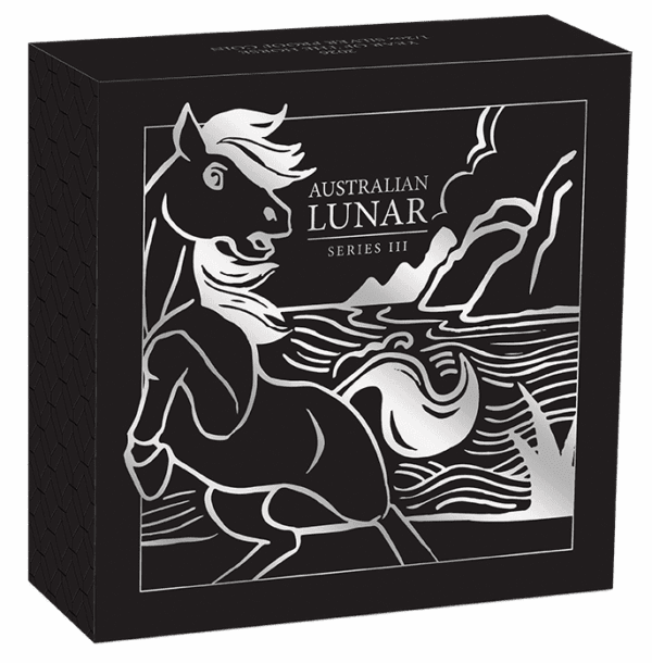 2026 50c Year of the Horse 1/2oz Silver Proof Coin - Image 4