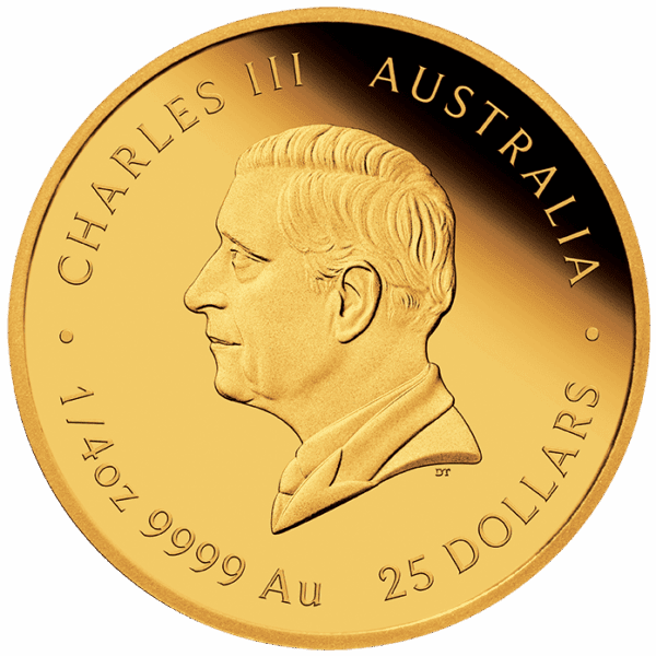 2026 $25 Year of the Horse 1/4oz Gold Proof Coin - Image 2