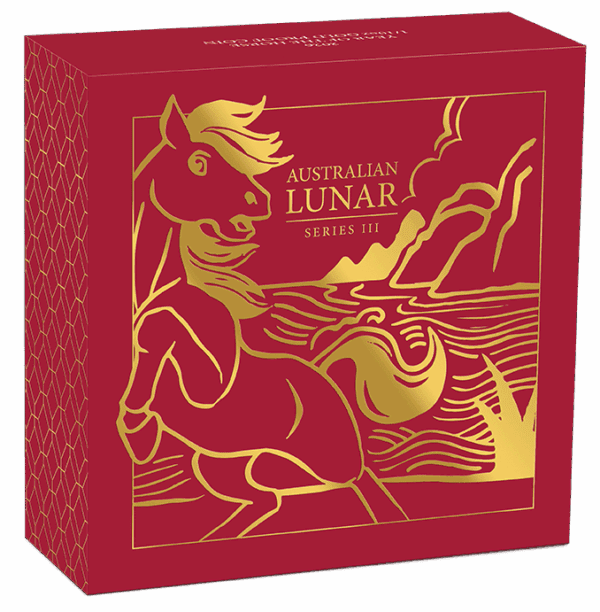 2026 $25 Year of the Horse 1/10oz Gold Proof Coin - Image 4