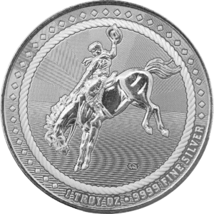 2023 Cowboy with Buffalo Privy Scottsdale Mint 1oz Silver Round