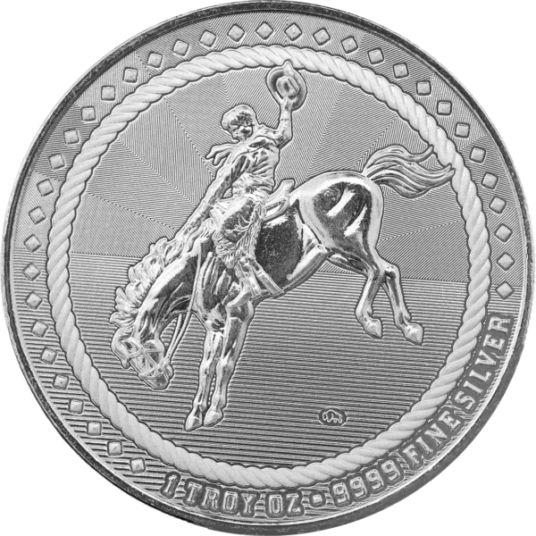 2023 Cowboy with Buffalo Privy Scottsdale Mint 1oz Silver Round