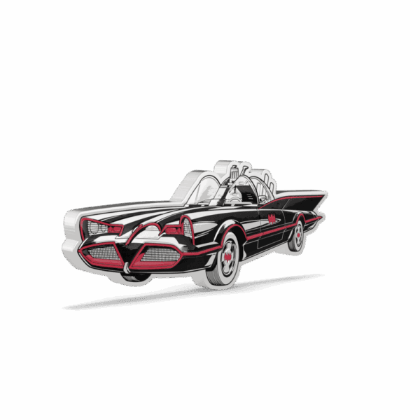 2025 $2 Batman™66 - Batmobile 1oz Silver Proof Coin