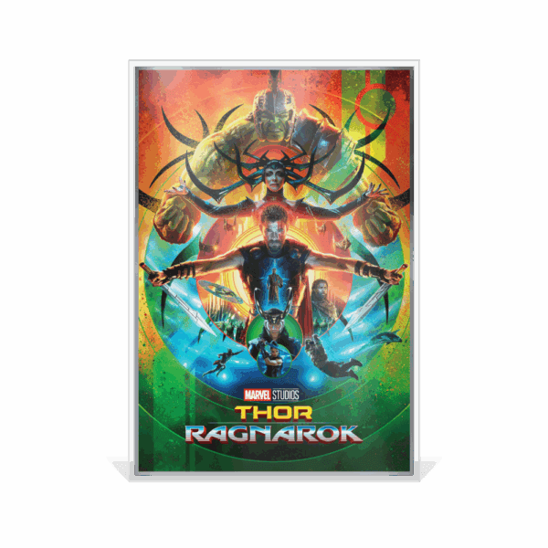 2025 $2 Marvel The Infinity Saga Phase 3 - Thor Ragnarok 1.5oz Silver Proof Coin - Image 2