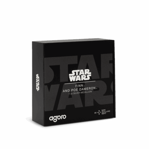 2025 Star Wars™ Finn™ and Poe Dameron™ 1oz Silver Medal - Image 5