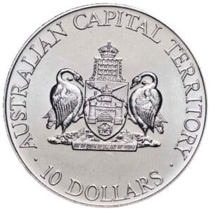 1993 $10 ACT Australia 20g Silver Uncirculated Coin