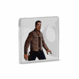 2025 Star Wars™ Finn™ and Poe Dameron™ 1oz Silver Medal