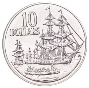 1988 $10 Australia Bicentennial Silver Uncirculated Coin