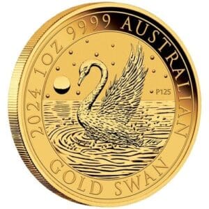 2024 $100 Swan 1oz Gold Perth Mint Coin
