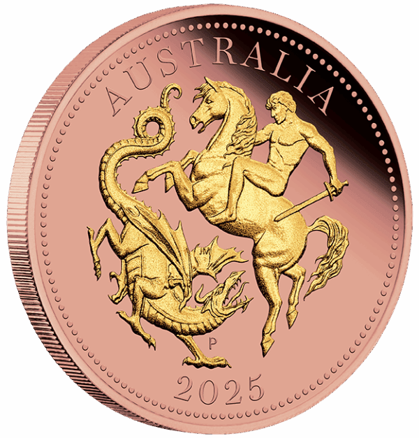 2025 $100 Gold Proof Reverse Gilded Coin