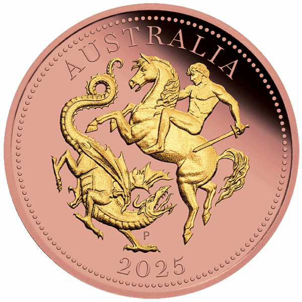 2025 $100 Gold Proof Reverse Gilded Coin - Image 2