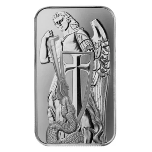 Archangel Michael Scottsdale Mint 1oz Silver Bar