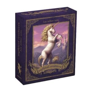 2013 $1 Mythical Creatures Series - Unicorn 1oz Silver Proof Coin