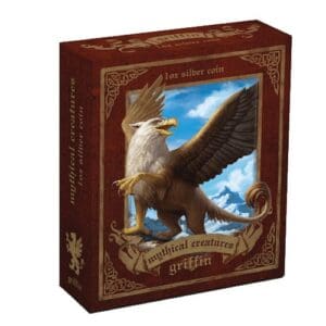 2013 $1 Mythical Creatures Series - Griffin 1oz Silver Proof Coin