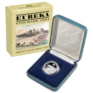 2004 $1 Eureka Stockade Silver Proof Coin