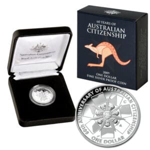 2009 $1 Australian Citizenship Silver Proof Coin