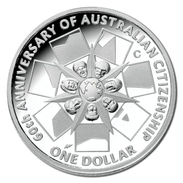 2009 $1 Australian Citizenship Silver Proof Coin - Image 2