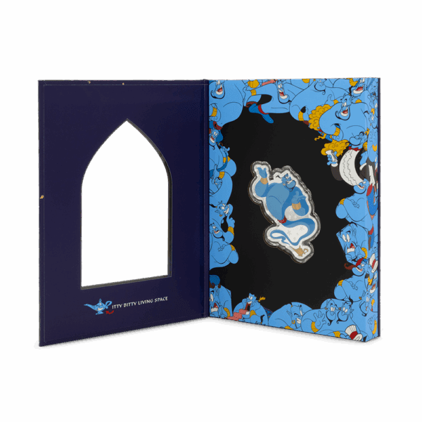 2025 $2 Disney Aladdin - Genie 1oz Silver Proof Coin - Image 4