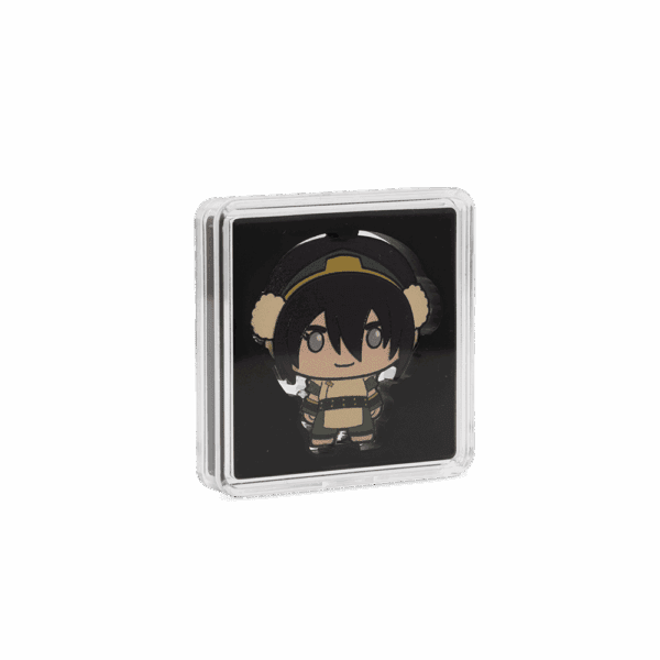 2025 $2 Avatar The Last Airbender - Toph Chibi® 1oz Silver Proof Coin - Image 6