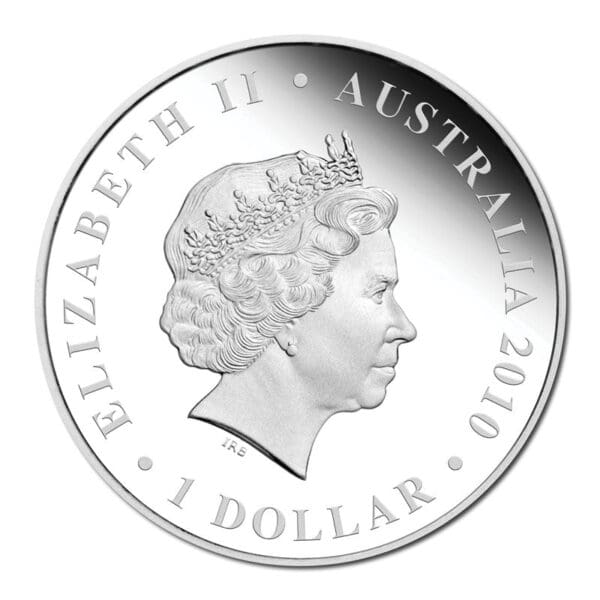 2010 $1 Celebrate Australia 1oz Silver ANDA Proof - Northern Territory 1oz Proof Coin - Image 3