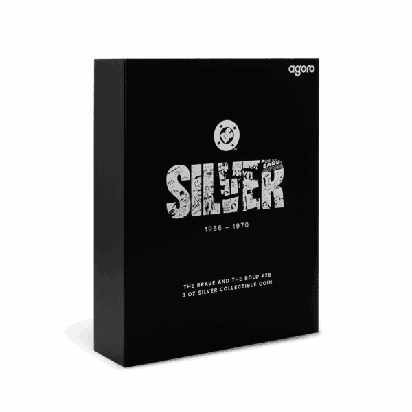 2025 $5 DC 90th Anniversary - Silver Age - The Brave and the Bold #28 3oz Silver Proof Coin - Image 5