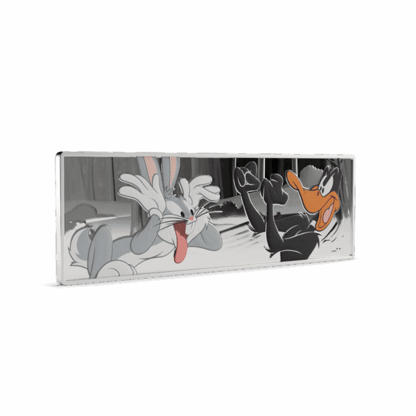 2025 $2 Looney Tunes™ - Bugs Bunny And Daffy Duck 1oz Silver Proof Coin