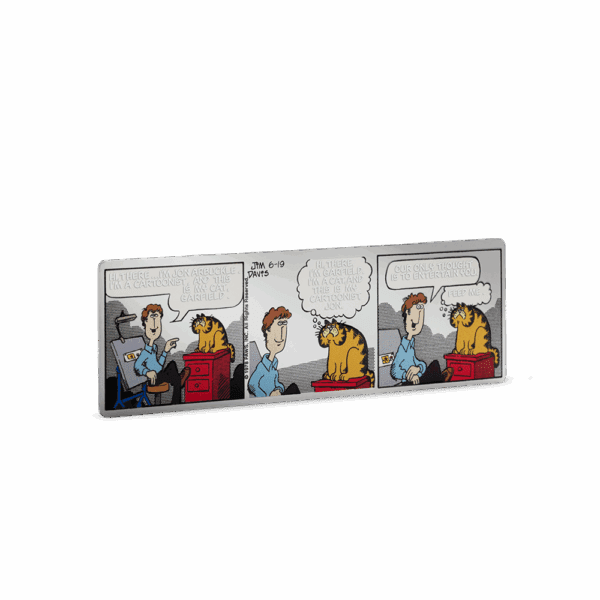 2025 $2 Nickelodeon - Garfield First Ever 1oz Silver Proof Coin