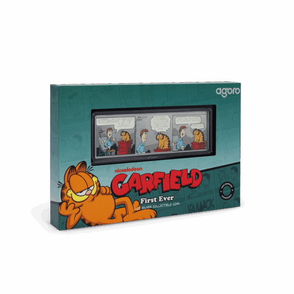 2025 $2 Nickelodeon - Garfield First Ever 1oz Silver Proof Coin - Image 5