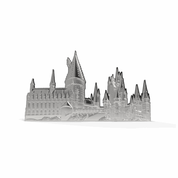 2025 $5 Hogwarts Castle - Harry Potter™ 3oz Silver Proof Coin - Image 2