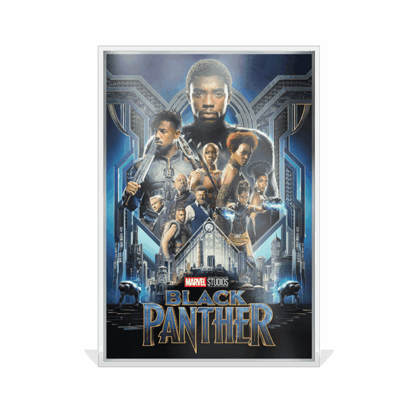 2025 $2 Marvel – The Infinity Saga Phase Three - Black Panther 1.5oz Silver Coin - Image 2