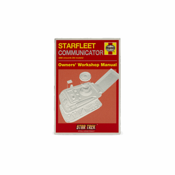 2025 $2 Star Trek - Starfleet Communicator Owner Manual 1oz Silver Proof Coin - Image 2