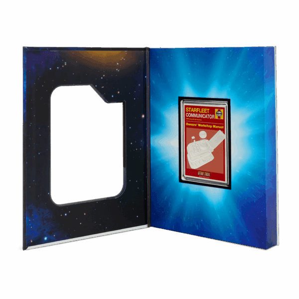 2025 $2 Star Trek - Starfleet Communicator Owner Manual 1oz Silver Proof Coin - Image 4