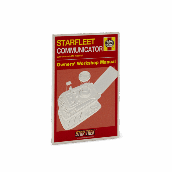 2025 $2 Star Trek - Starfleet Communicator Owner Manual 1oz Silver Proof Coin