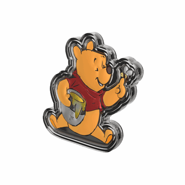 2025 Winnie the Pooh - For the Love of Hunny 1oz Silver Proof Coin - Image 6