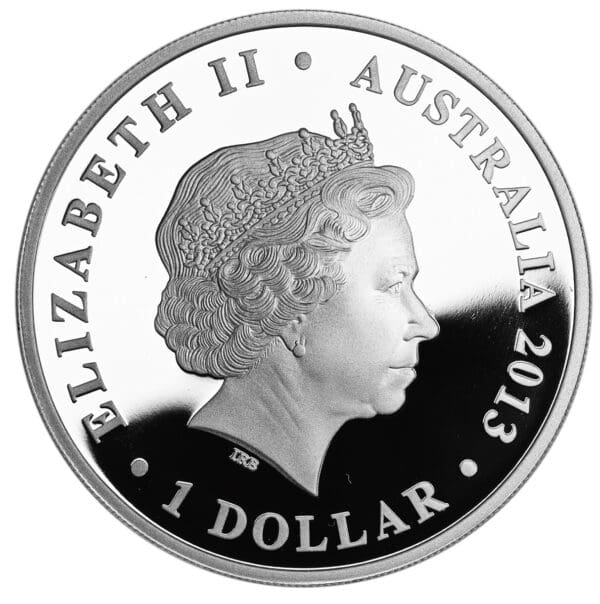 2013 $1 Kakadu National Park 1oz Silver Proof Perth Mint Coloured Coin - Image 3