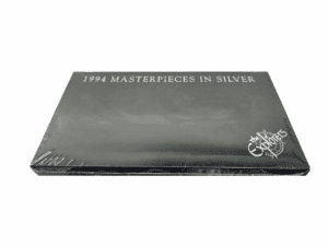 New 1994 5.32ozt The Explorers Part 2 Masterpieces in Silver Proof Coin Set